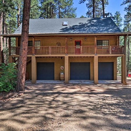 Strawberry Cabin With 2-Story Deck Dogs Welcome! Pine Exterior photo