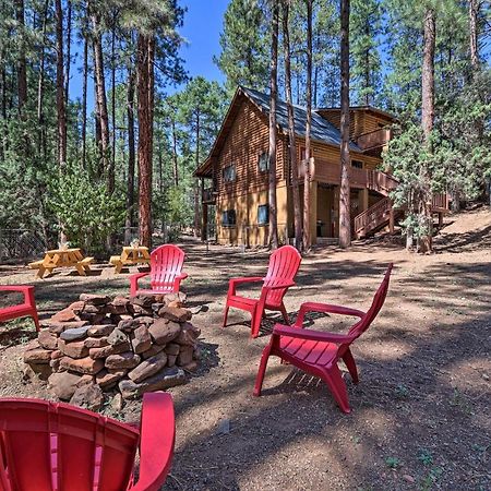 Strawberry Cabin With 2-Story Deck Dogs Welcome! Pine Exterior photo