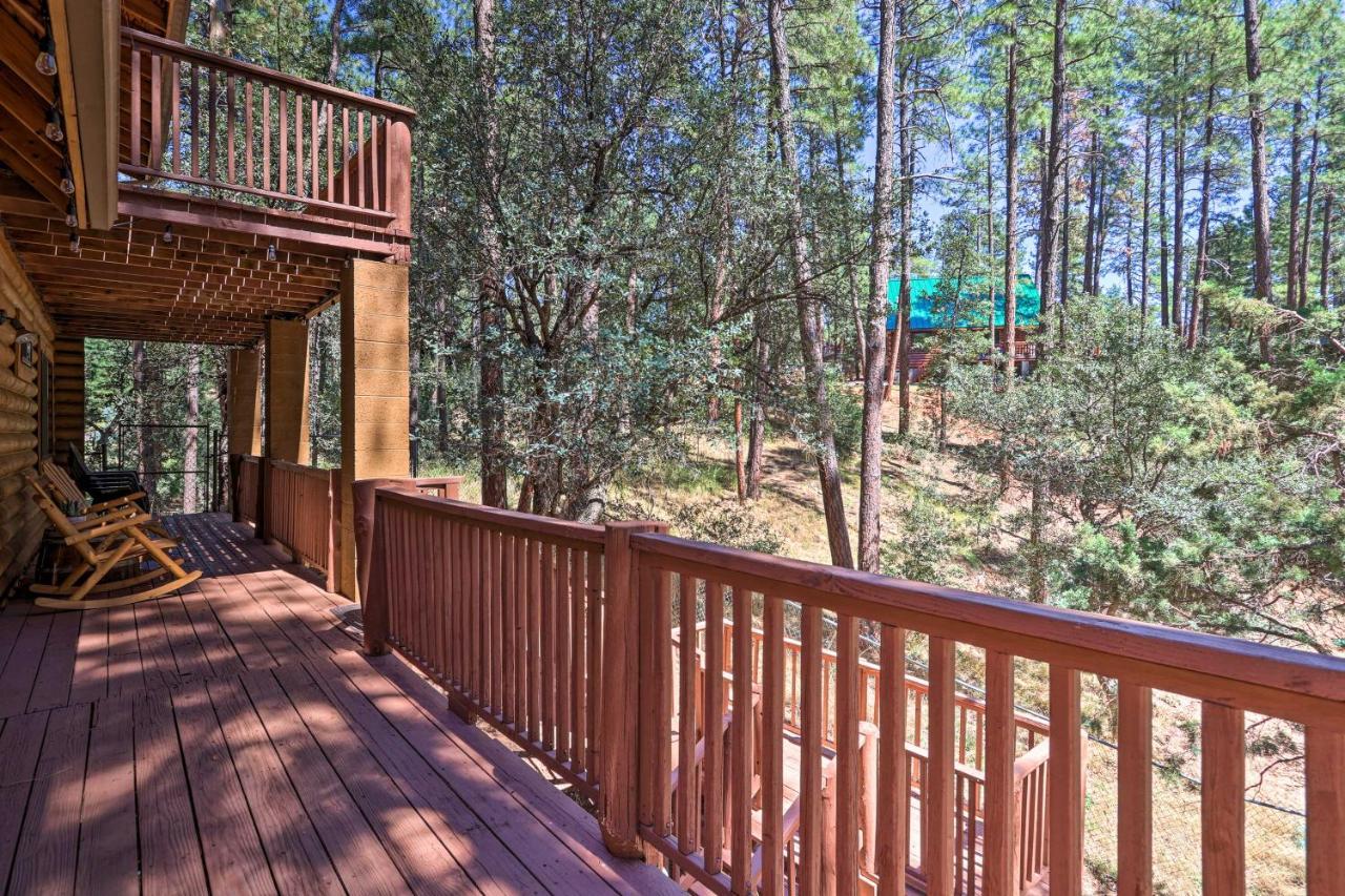 Strawberry Cabin With 2-Story Deck Dogs Welcome! Pine Exterior photo