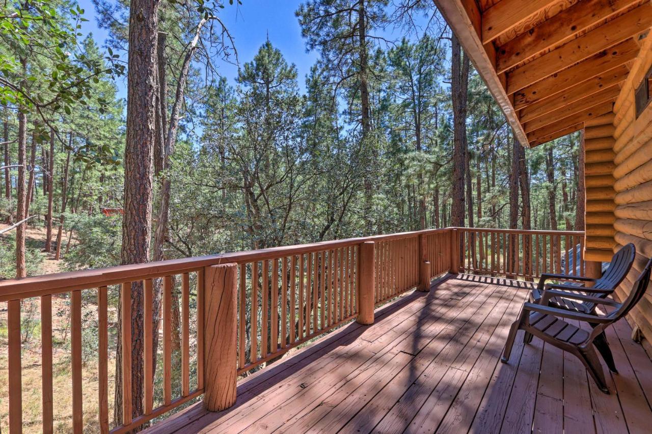 Strawberry Cabin With 2-Story Deck Dogs Welcome! Pine Exterior photo